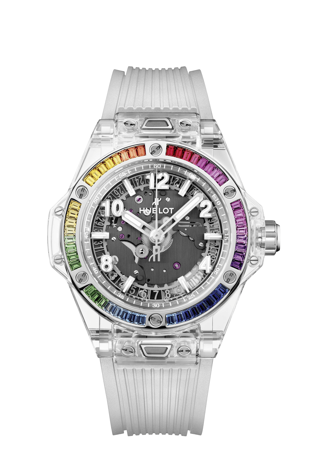Hublot  Big Bang One Click Sapphire Rainbow