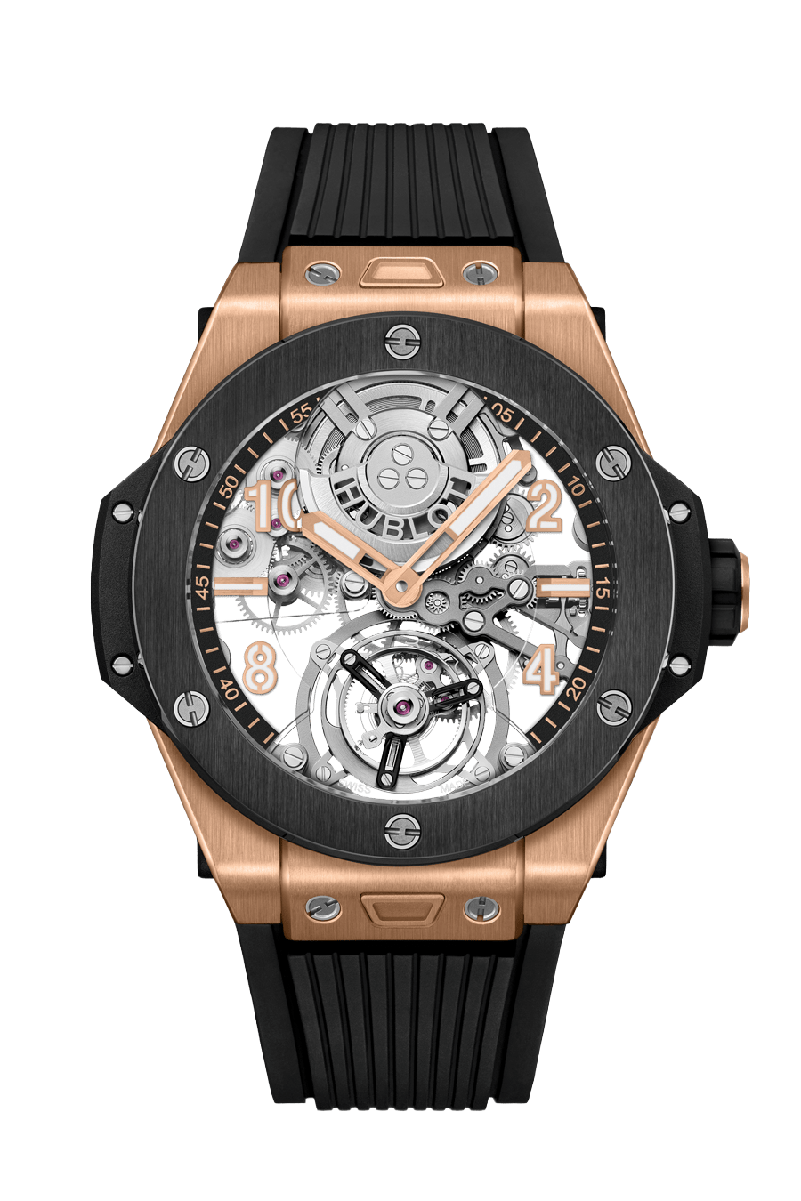 Hublot  Big Bang Tourbillon Automatic King Gold Carbon