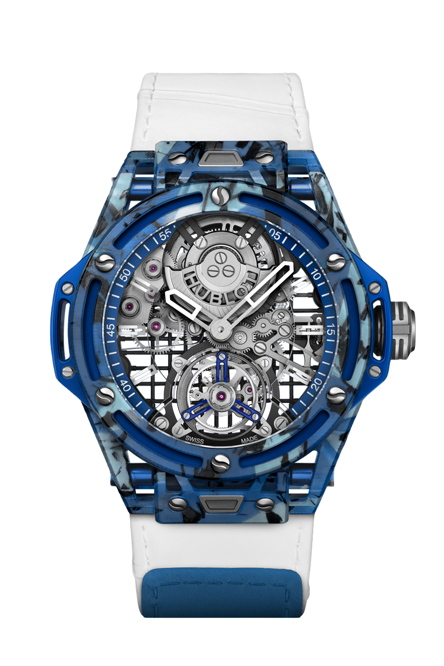 Hublot  Big Bang Tourbillon Novak Djokovic Goat Edition Blue