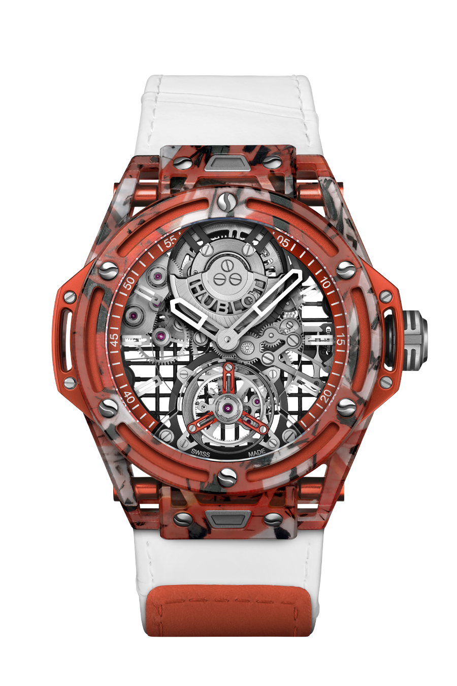 Hublot  Big Bang Tourbillon Novak Djokovic Goat Edition Orange