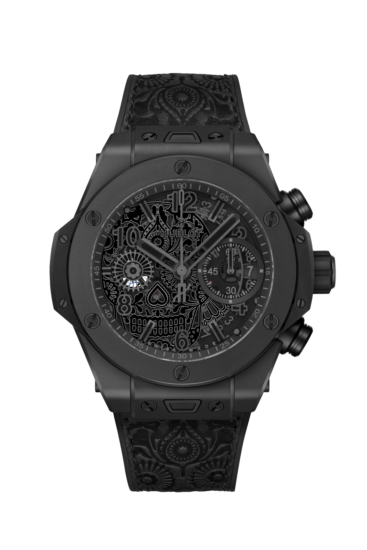 Hublot  Big Bang Unico All Black Calavera