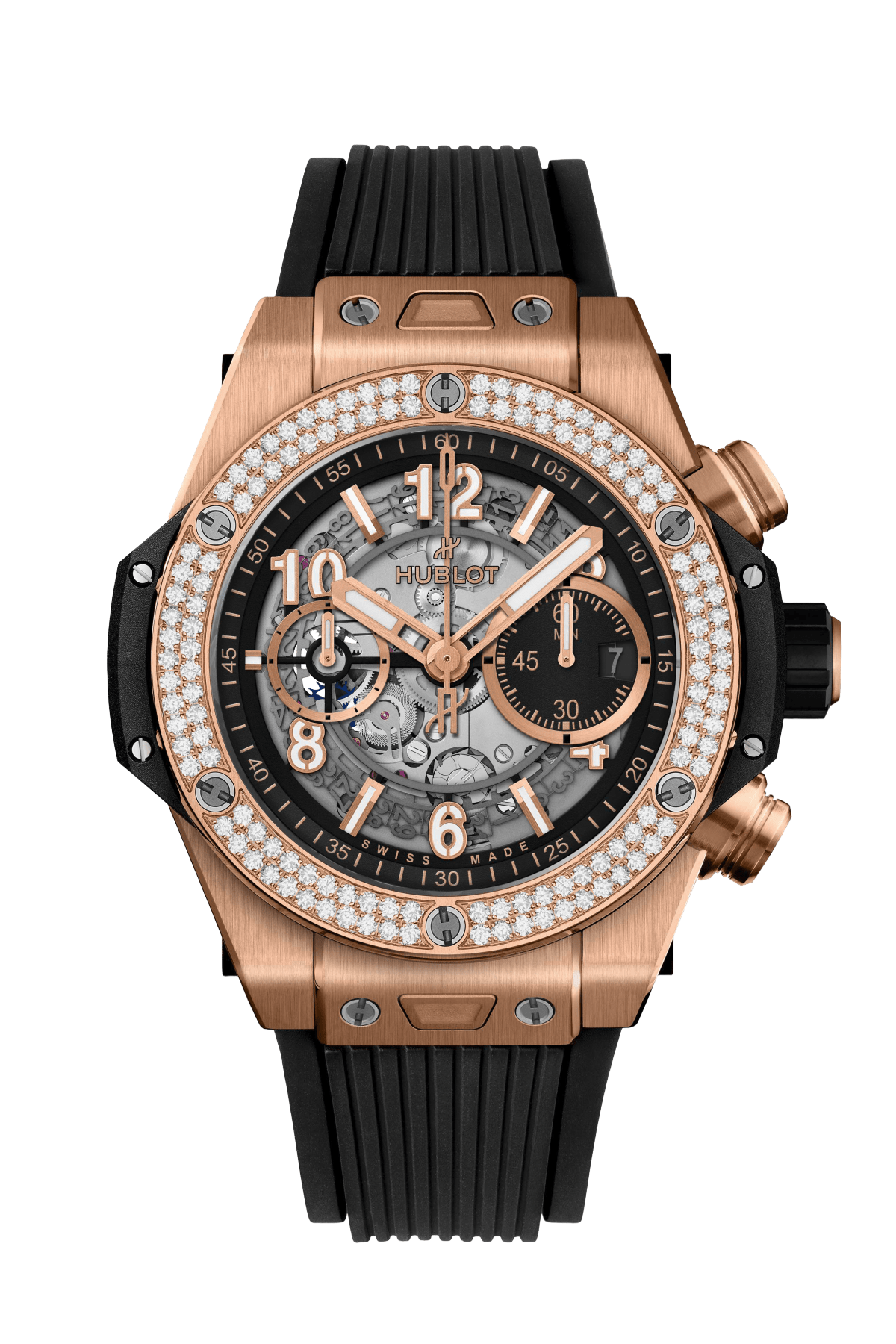 Hublot  Big Bang Unico King Gold Diamonds