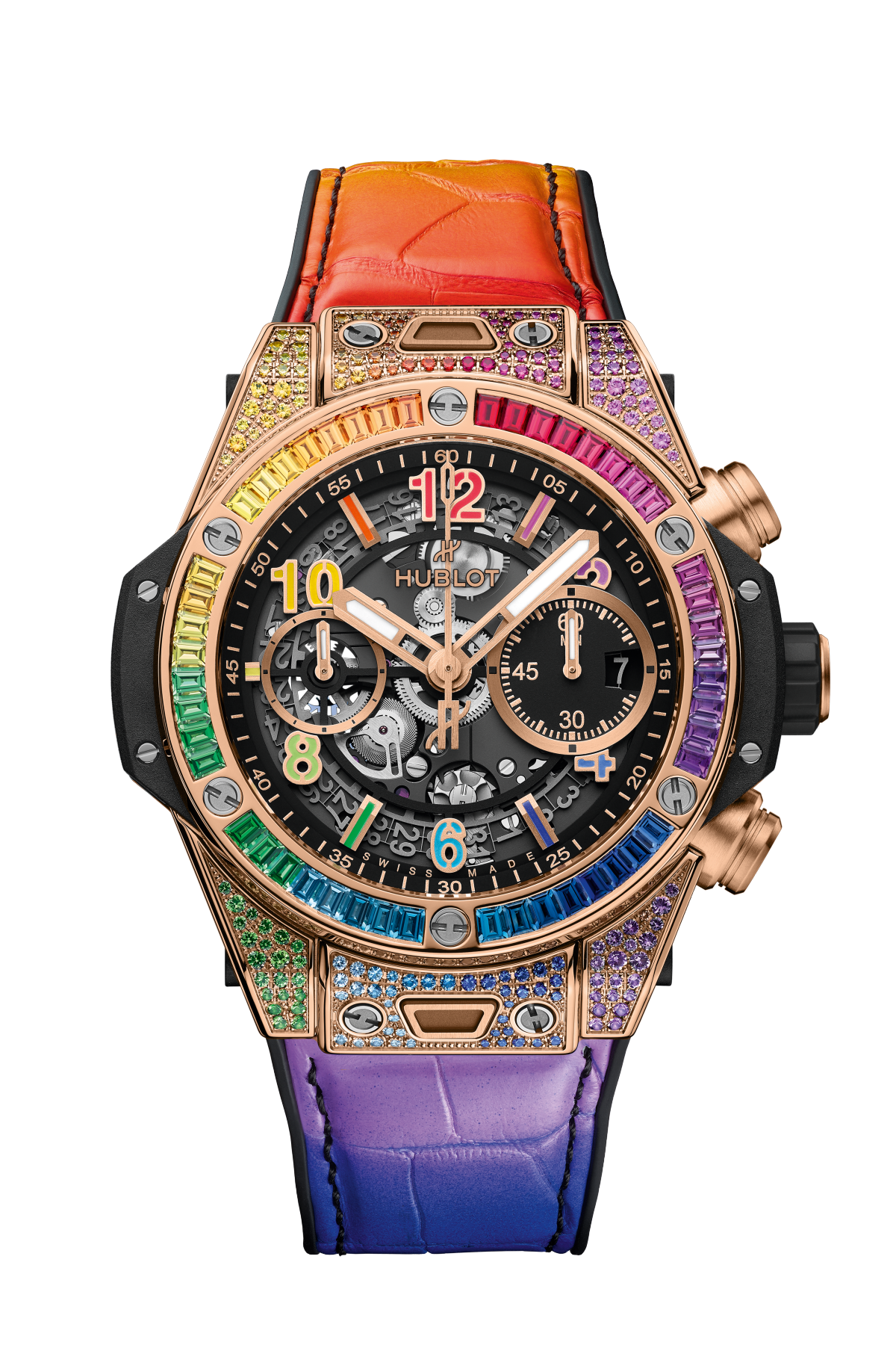 Hublot  Big Bang Unico King Gold Rainbow
