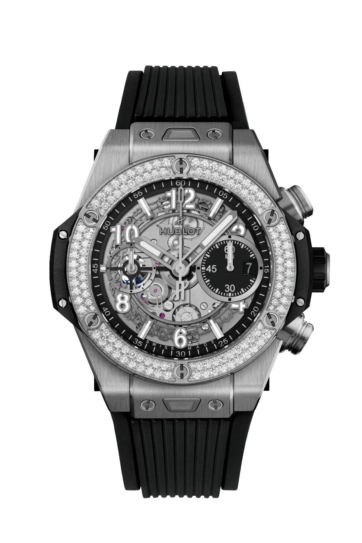 Hublot  Big Bang Unico Titanium Diamonds