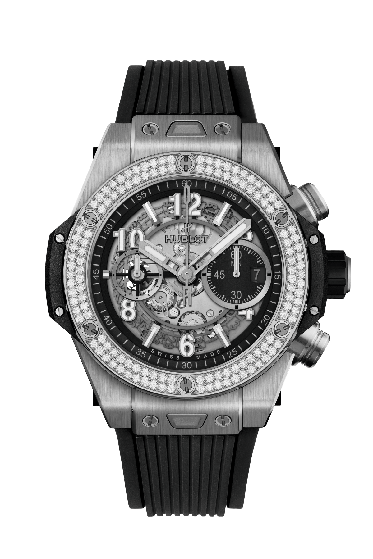 Hublot  Big Bang Unico Titanium Diamonds