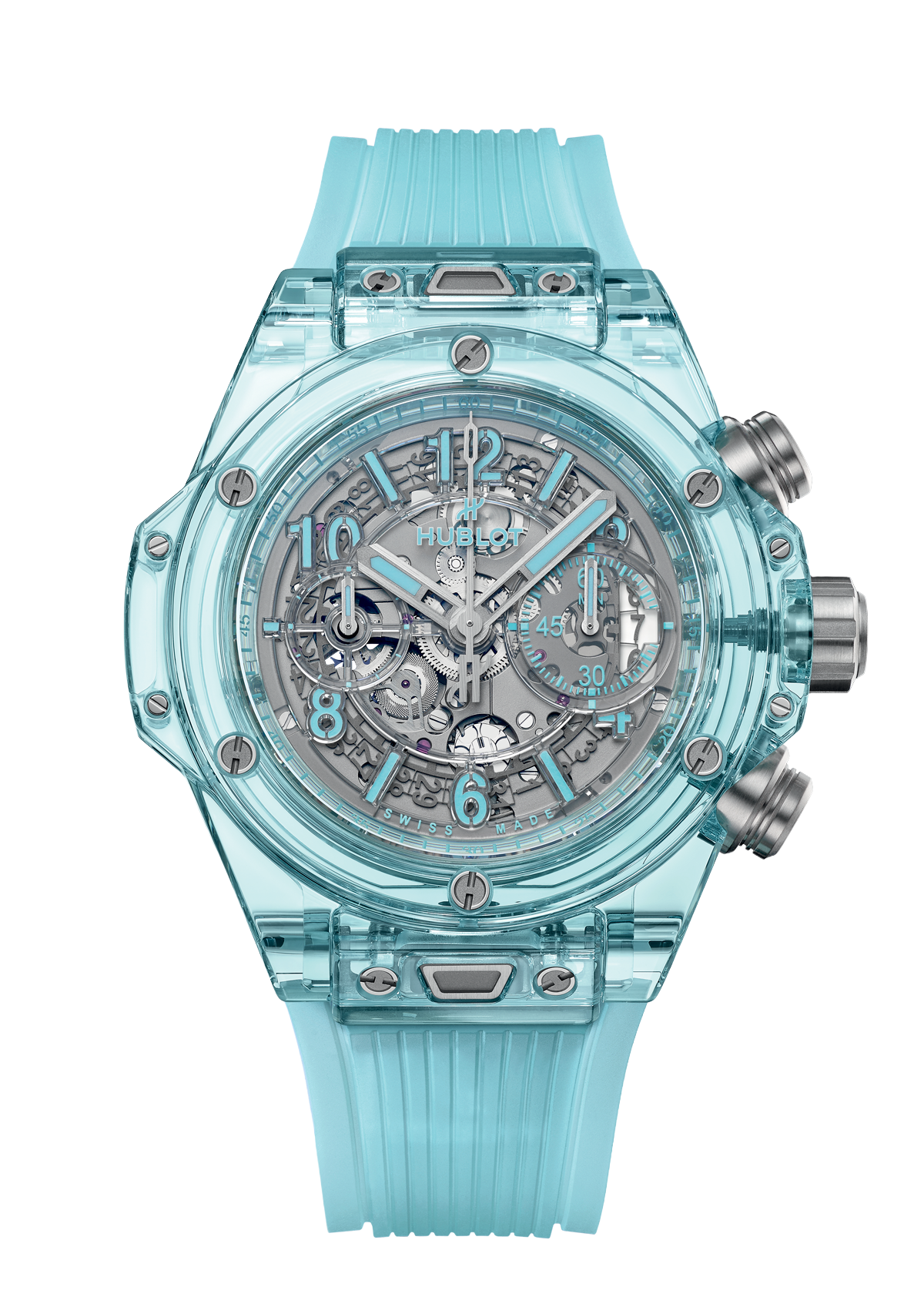 Hublot  Big Bang Unico Water Blue Sapphire