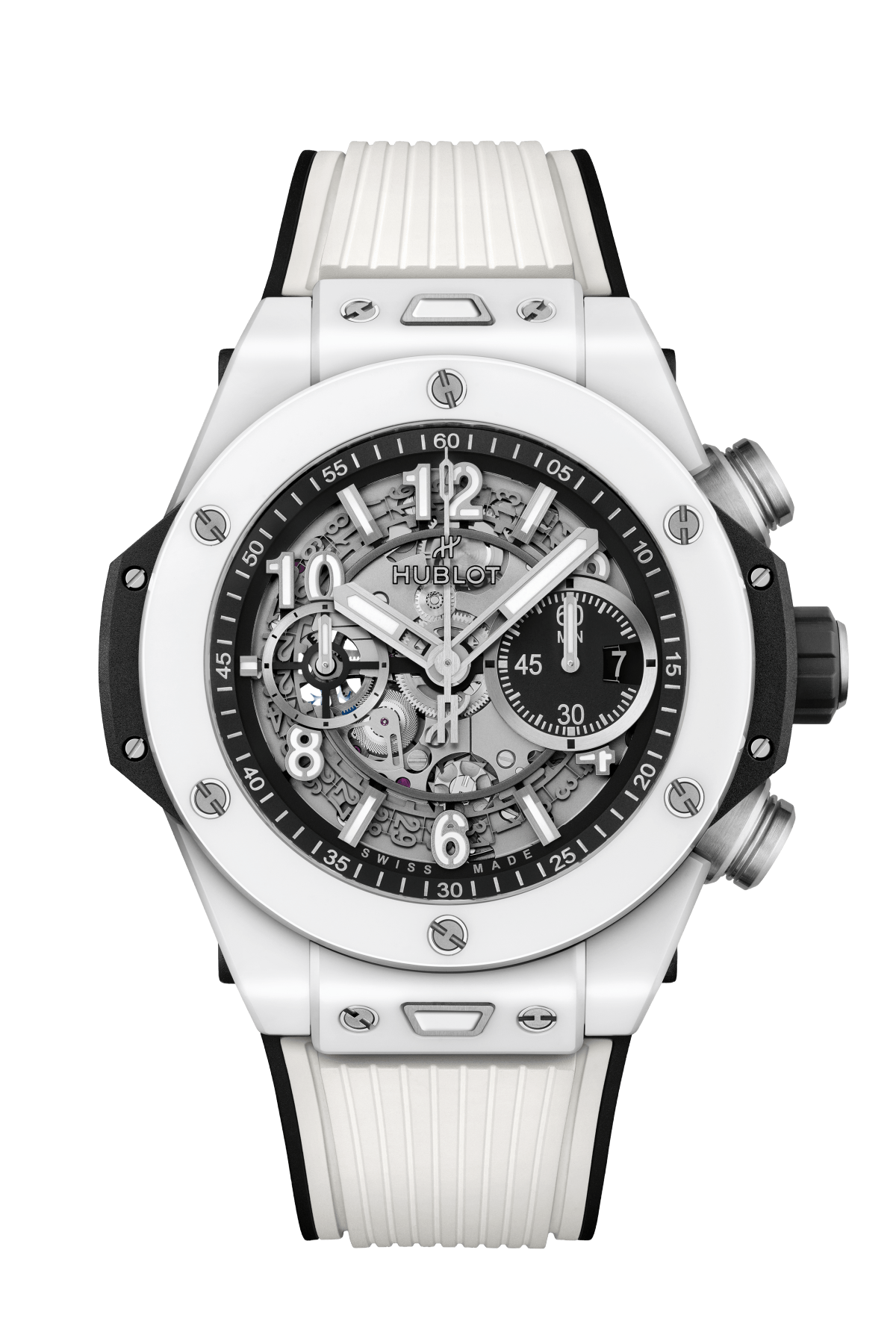 Hublot  Big Bang Unico White Ceramic